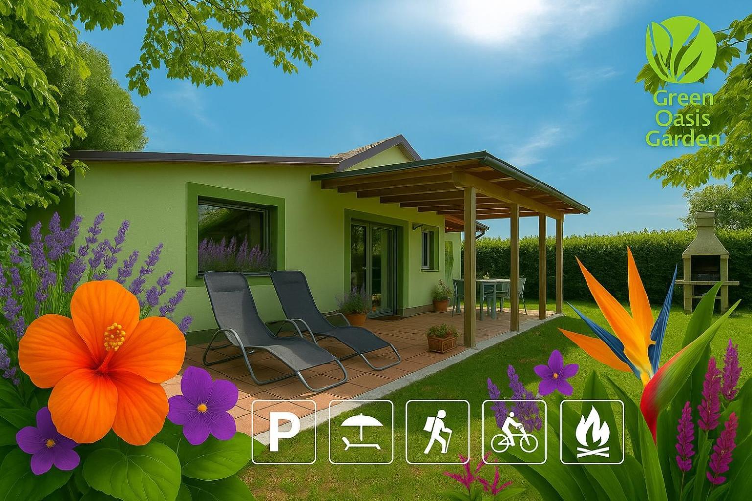 Green Oasis Garden Šenčur Exteriér fotografie